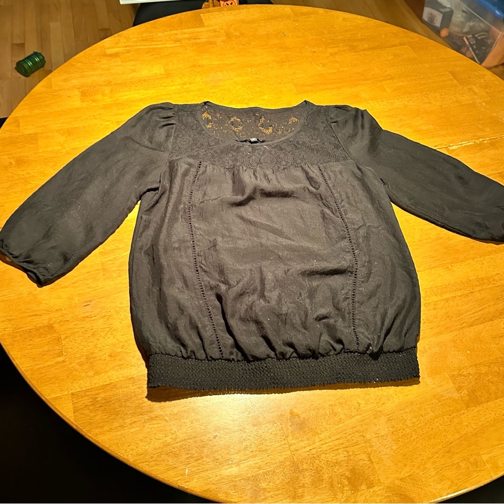 Express 3/4 Sleeve with Lace Top